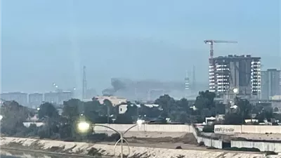 أ.ف.ب: مقذوف صاروخي يستهدف السفارة الأمريكية في بغدد وتصاعد الدخان