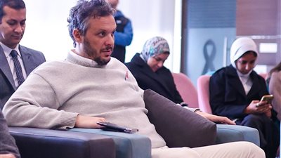 وفد نادي بيراميدز يزور مؤسسة بهية