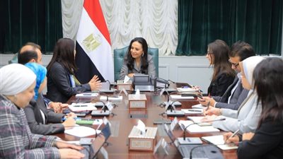 وزيرة التضامن الاجتماعي تلتقي الممثلة المقيمة لبرنامج الأمم المتحدة الإنمائي في مصر