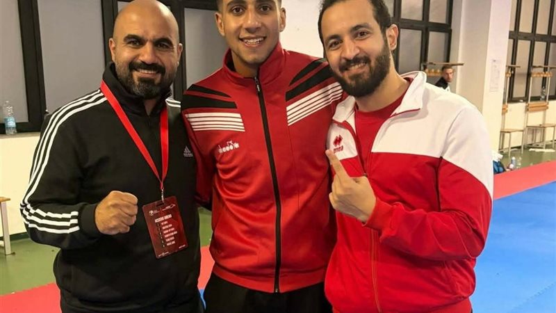 لاعبو منتخب مصر للكاراتيه