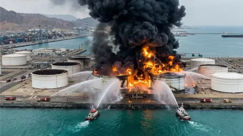 ميناء فجيرة الإماراتي