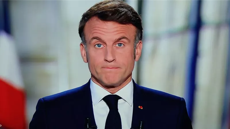 الرئيس الفرنسي إيمانويل