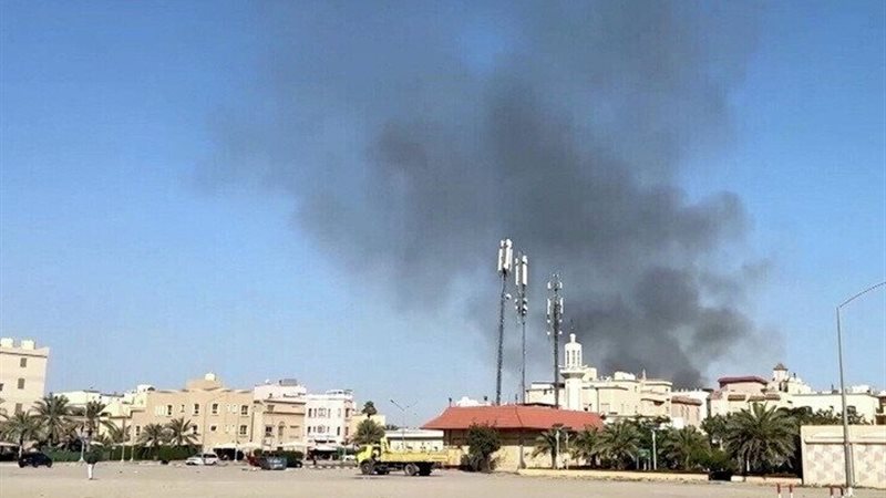 حريق محدود من مصفاة