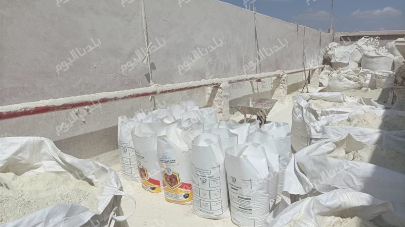 جانب من الكميات المضبوطة