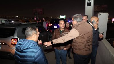 محافظ الجيزة يتابع ميدانيا خطة ترشيد الكهرباء بمحاور 26 يوليو