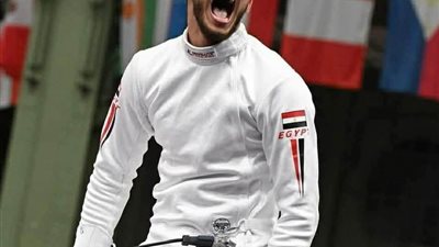 محمد السيد يحصد برونزية كأس العالم لسيف المبارزة بكازاخستان