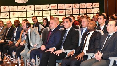 وزير الرياضة يشهد المؤتمر الصحفي للإعلان عن تأسيس رابطة الأندية الإفريقية