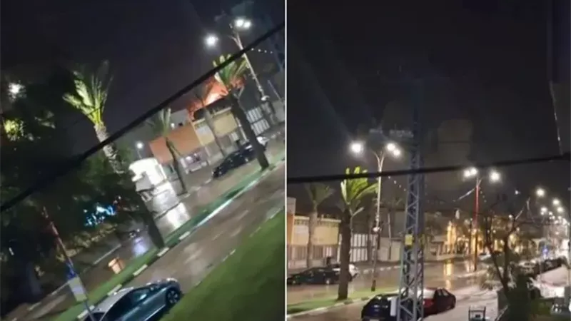 الهجوم الإيراني وقع