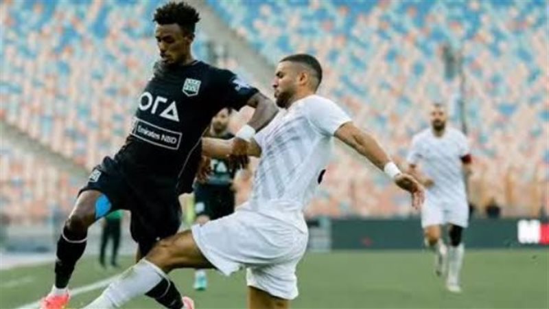 لقطة من مباراة زد وطلائع الجيش