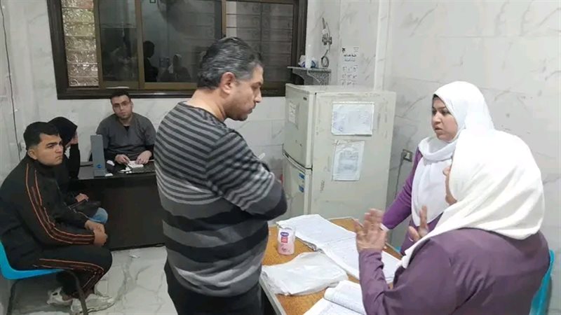 جولة تفقدية لمستشفى