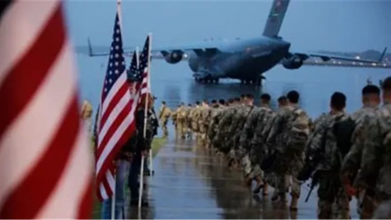 قوات الجيش الأمريكى