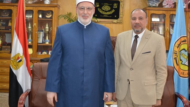 الدكتورمحمدالضويني،وكيل الأزهر الشريف،والدكتور محمدعبدالمالك