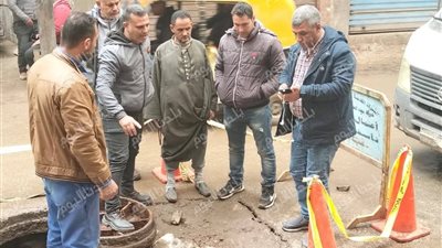 هبوط أرضي مفاجئ بالبتانون بالمنوفية.. صور 