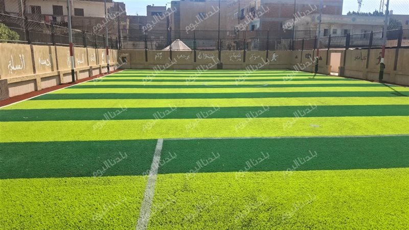 الملعب بعد الانتهاء