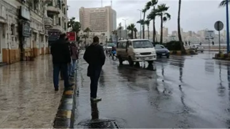 أمطار الإسكندرية - أرشيفية