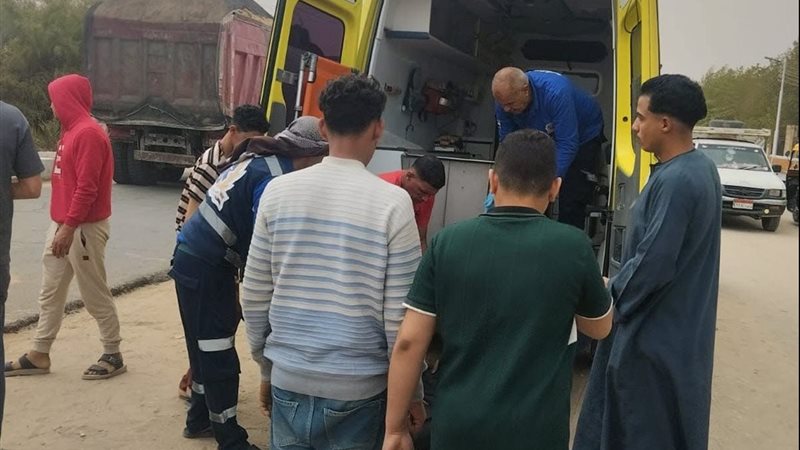 جانب من الحادث 