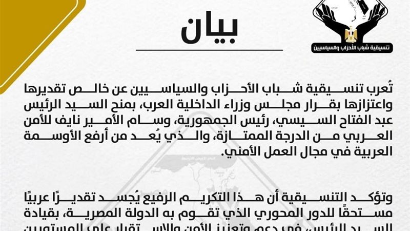 تنسيقية شباب الاحزاب 