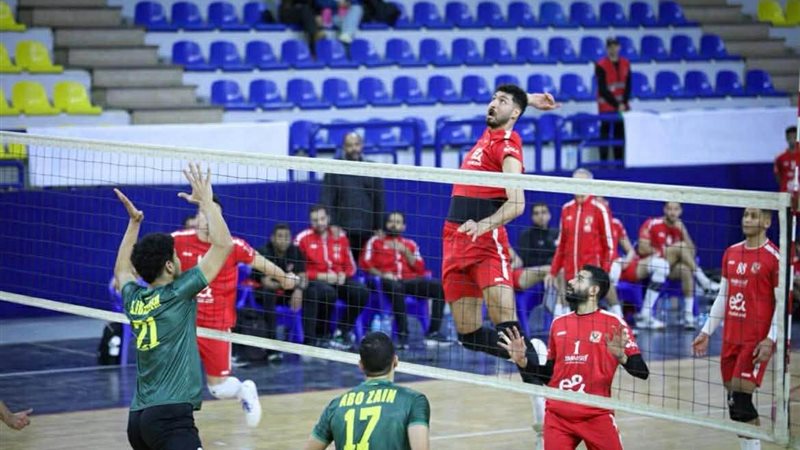 من لقاءات ربع نهائي كأس مصر للكرة الطائرة