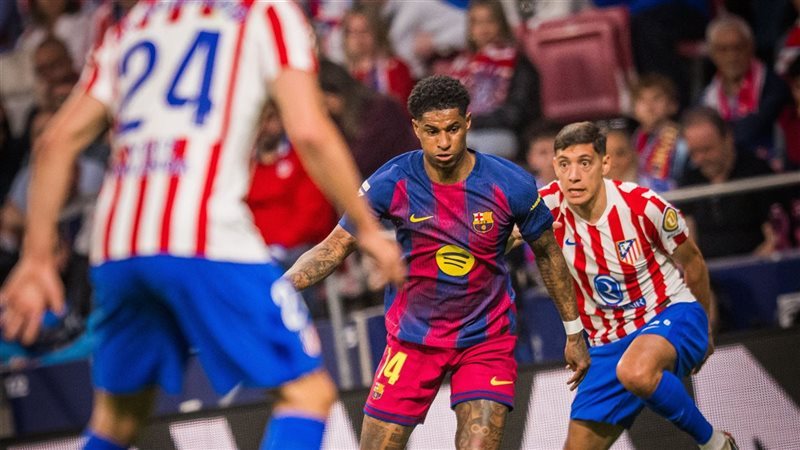 من مباراة برشلونة