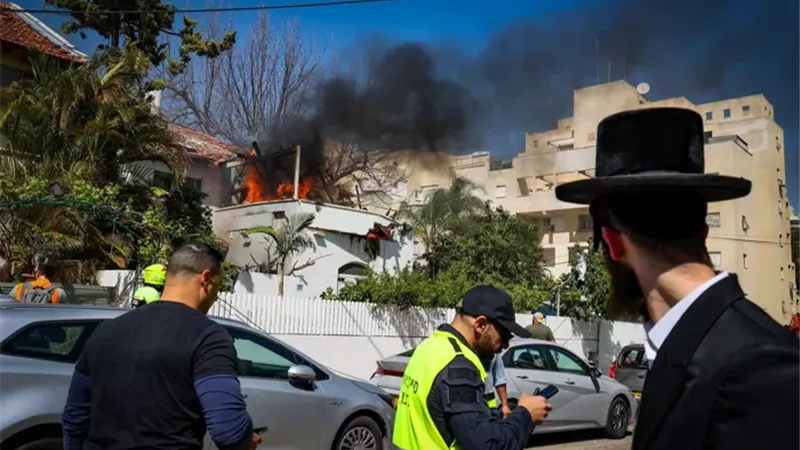 آثار الضربات الإيرانية