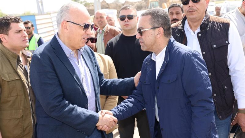 وزير الرى ومحافظ المنوفية