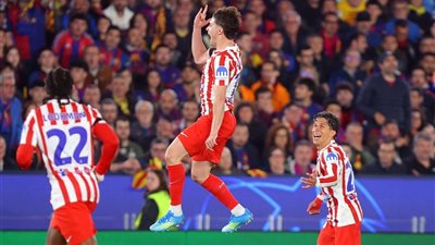 أتليتكو مدريد يفوز على برشلونة 2 - 0 في دوري الأبطال 