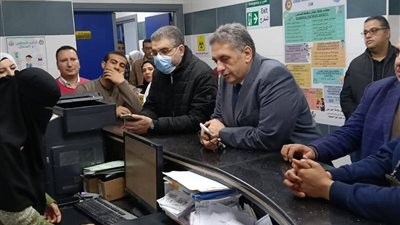 جولة تفقدية لوكيل وزارة الصحة بكفر الشيخ لمستشفى دسوق المركزي