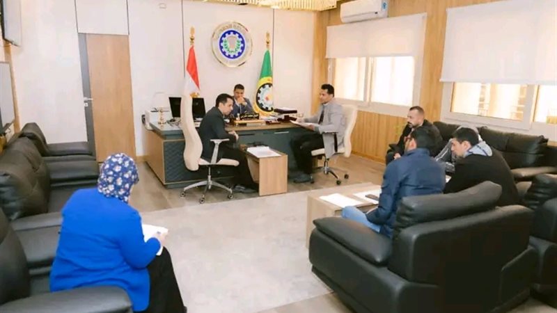 اجتماع لتطوير صرف مدينة جمصه 