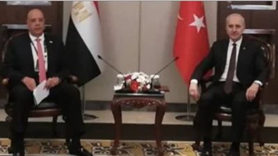 رئيس النواب يلتقى نظيره التركي ويدعو لزيادة الاستثمارات التركية فى السوق المحلي
