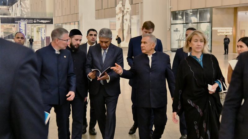 جانب من الزيارة 