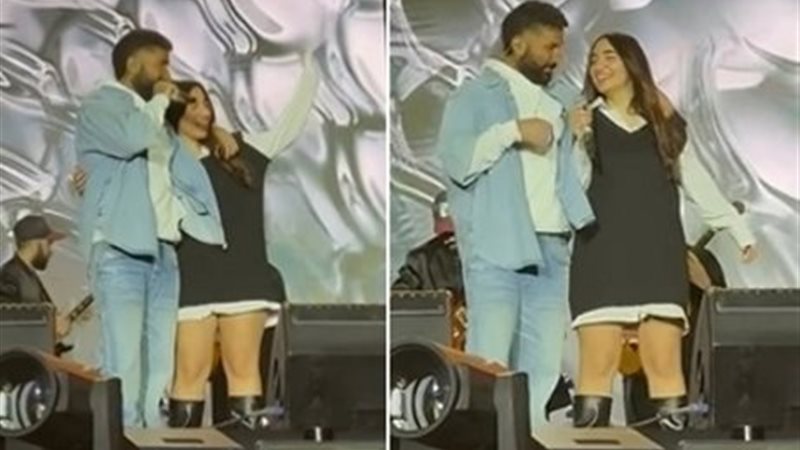 أحمد سعد وابنته