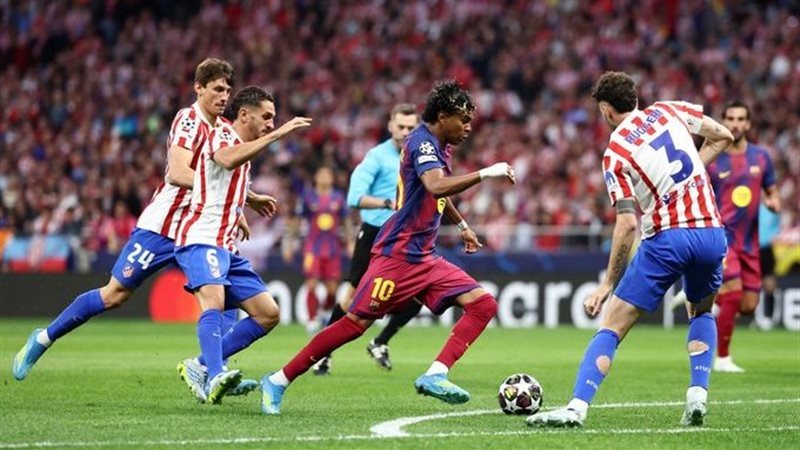 من مباراة أتلتيكو