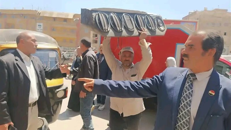 حملات مكبرة بالسنبلاوين