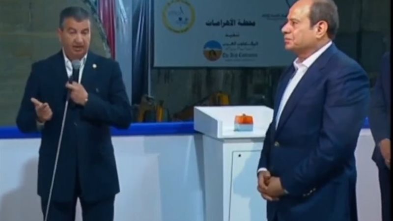 جانب من جولة الرئيس