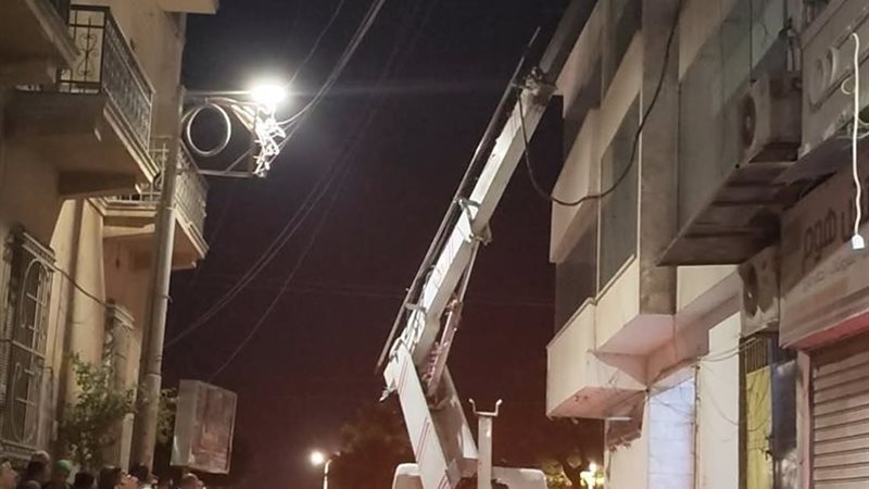 عقار آيل للسقوط بالمنيا