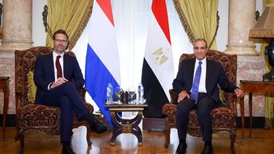 وزير الخارجية يبحث مع نظيره الهولندي تعزيز التعاون الثنائي