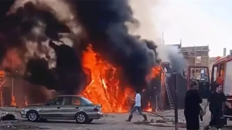 حريق لوكيشن تصوير