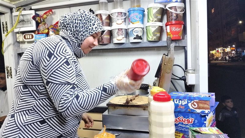 ام يوسف بائعه الفريسكا