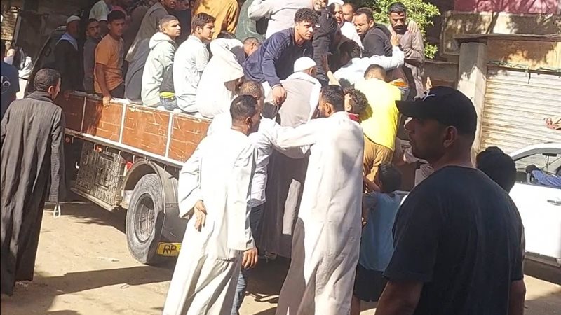 جنازة والد لاعب الزمالك