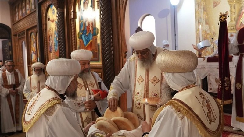 البابا أثناء ترأسة