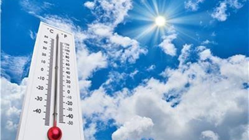 درجات الحرارة 