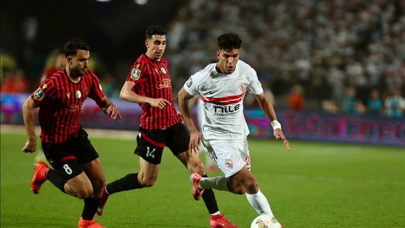 من مباراة الزمالك