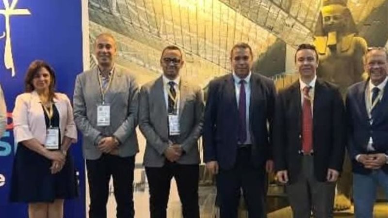 جانب من افتتاح الجناح