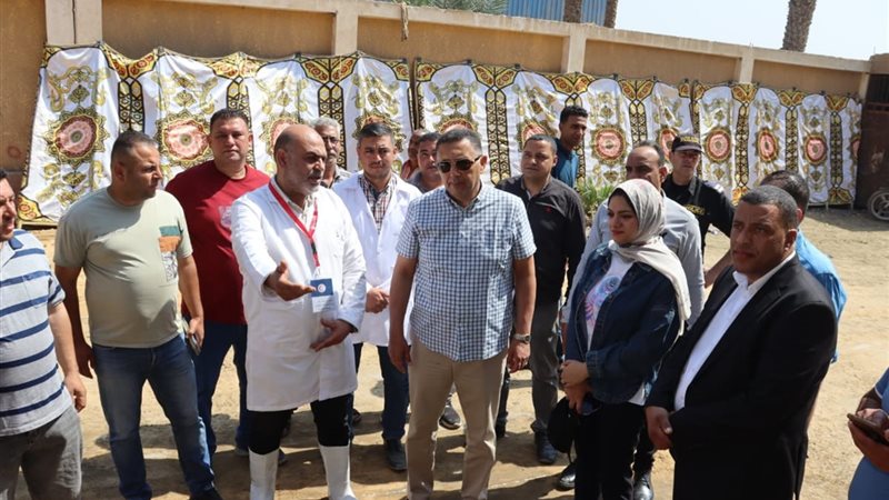 محافظ القليوبية يواصل
