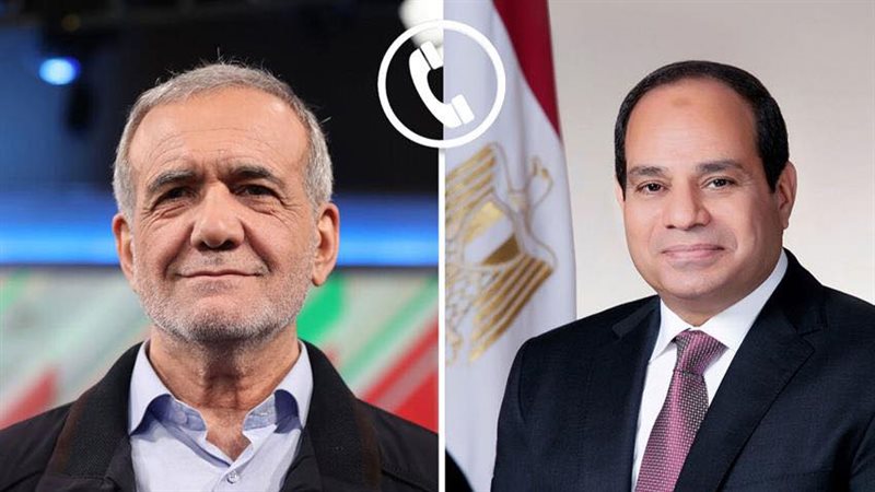 السيسي وبزشكيان