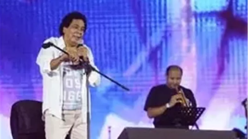 محمد منير يشعل مهرجان