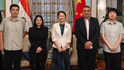 قنصل عام الصين بالإسكندرية تبحث تعزيز التعاون الأكاديمي مع الأكاديمية العربية