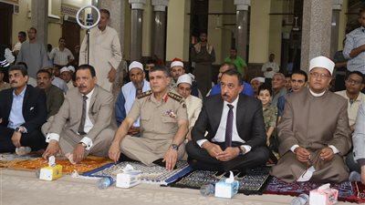 محافظ سوهاج يشهد احتفال الأوقاف بالعام الهجري الجديد بمسجد العارف بالله 