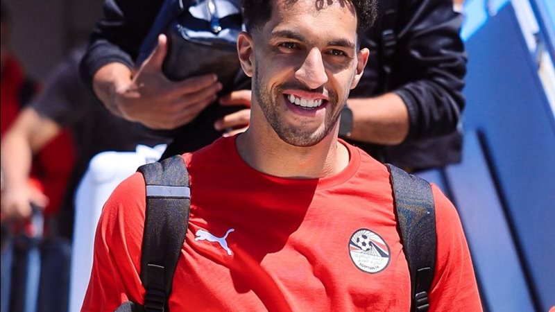 بعثة منتخب مصر تصل