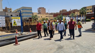 رئيس مياه سوهاج يتابع تطوير محطتي مياه الشرب والصرف الصحي بغرب المدينة
